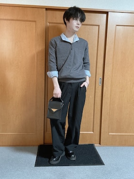 「アイテム（アクセサリー）」を使った、いのこさん（メンズ・174cm）の秋コーディネート