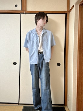 いのこさん(メンズ・174cm)の夏コーディネート