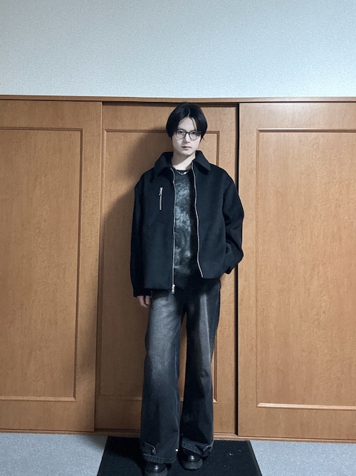 BEAVER MELTON LOOSE SLEEVE JK / ビーバーメルトンルーズスリーブ 