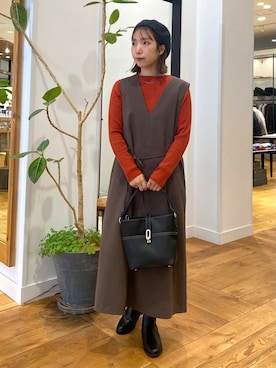 yukoさん（レディース・158cm）の秋コーディネート