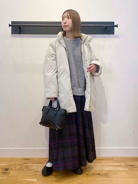 「FORK&SPOON」｜「アイテム（その他シューズ）」を使った、yukoさん（レディース・158cm）の秋コーディネート