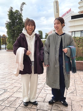 「FORK&SPOON」｜「アイテム（シューズ）」を使った、yukoさん（レディース・158cm）の冬コーディネート