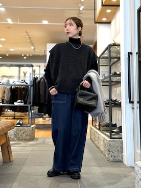 yukoさん(レディース・158cm)の冬コーディネート