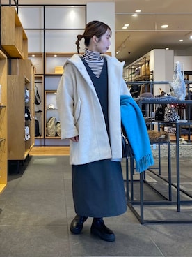 yukoさん(レディース・158cm)の冬コーディネート