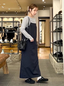 「URBAN RESEARCH DOORS（アーバンリサーチドアーズ）のアイテム（シューズ）」を使った、おゆさん（レディース・158cm）の秋コーディネート