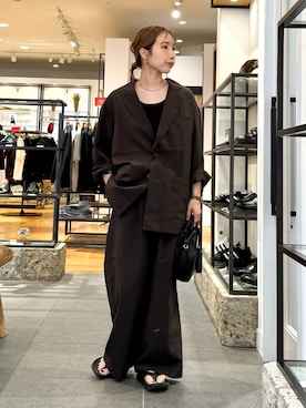 「アイテム（その他アウター）」を使った、おかもさん（レディース・158cm）の夏コーディネート