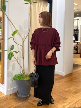 「アイテム（アクセサリー）」を使った、おかもさん（レディース・158cm・30代）の夏コーディネート