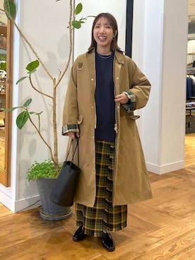 「FORK&SPOON」｜「アイテム（その他シューズ）」を使った、yukoさん（レディース・158cm）の秋コーディネート