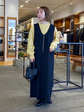 yukoさん(レディース・158cm)の冬コーディネート