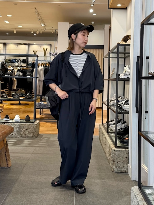 『仁村紗和さん着用』『UR TECH』サマシェアドロストブラウス