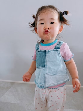 「アイテム（パンツ）」を使った、punipuni1212さん（キッズ・120cm）の夏コーディネート
