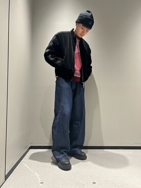 ARMANI EXCHANGEのアイテムを使った「スタジャン」のメンズ人気 
