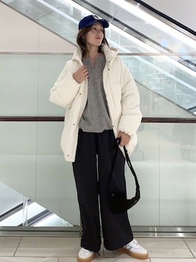 「アイテム（その他トップス）」を使った、yamaさん（レディース・162cm）の冬コーディネート