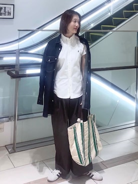 「ブラウスが主役の春コーデ」｜yamaさん（レディース・162cm）の春コーディネート