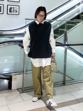 「アーバンリサーチドアーズ」｜yamaさん（レディース・162cm）の冬コーディネート