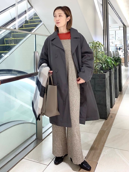 セール】『UR GREEN』ボートネックワイドリブニット（ニット