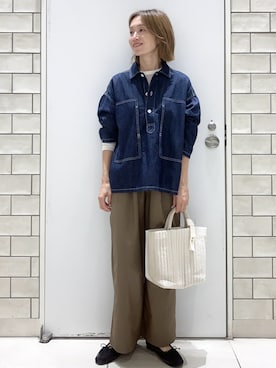 「かぐれ」｜yamaさん（レディース・162cm）の夏コーディネート