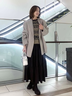 yamaさん（レディース・162cm）の冬コーディネート