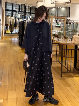 「TIDEWAY（タイドウェイ）のアイテム」を使った、yamaさん（レディース・162cm）の春コーディネート