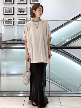 「かぐれ」｜yamaさん（レディース・162cm）の夏コーディネート