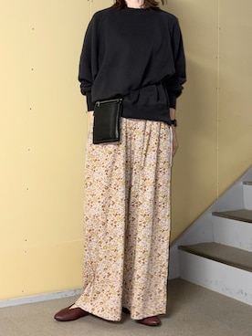 「STANDARD SUPPLY（スタンダードサプライ）のアイテム」を使った、yamaさん（レディース・162cm）の秋コーディネート