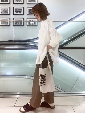 「かぐれ」｜yamaさん（レディース・162cm）の夏コーディネート