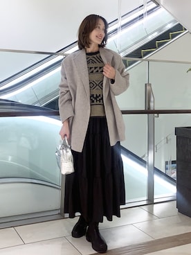 yamaさん（レディース・162cm）の冬コーディネート