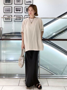 「かぐれ」｜yamaさん（レディース・162cm）の夏コーディネート