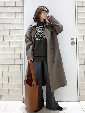 yamaさん(レディース・162cm)の冬コーディネート