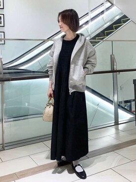「ナチュラル×イエベ春」｜「アイテム（ワンピース/ドレス）」を使った、yamaさん（レディース・162cm）の冬コーディネート
