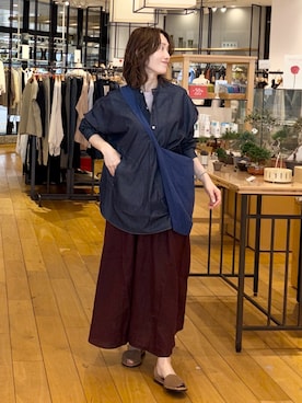 「PENELOPE（ペネローペ）のアイテム」を使った、yamaさん（レディース・162cm）の春コーディネート