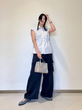 「帰省コーデ」｜のぐさん（レディース・165cm）の夏コーディネート