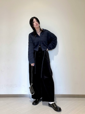 「アイテム（財布）」を使った、のぐさん（レディース・165cm）の秋コーディネート