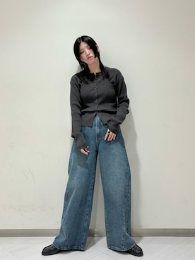 「アイテム（その他シューズ）」を使った、のぐさん（レディース・165cm）の冬コーディネート