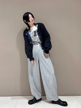 「アイテム（その他シューズ）」を使った、のぐさん（レディース・165cm）の秋コーディネート