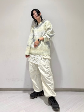 「grounds（グラウンズ）のアイテム」を使った、のぐさん（レディース・165cm）の冬コーディネート