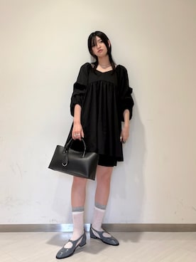 「KBF（ケイビーエフ）のアイテム（シューズ）」を使った、のぐさん（レディース・165cm）の春コーディネート