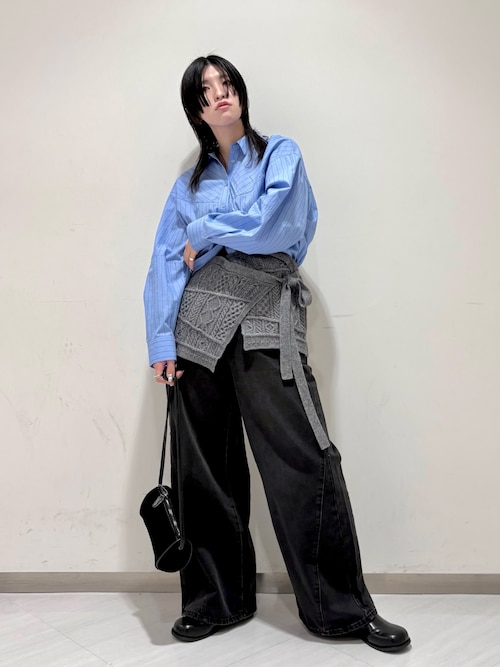 セール】ステッチデザインベロアミニBAG（ショルダーバッグ）｜KBF