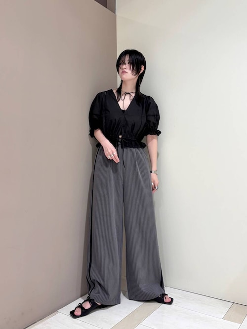 2WAYコンパクトレースブラウス