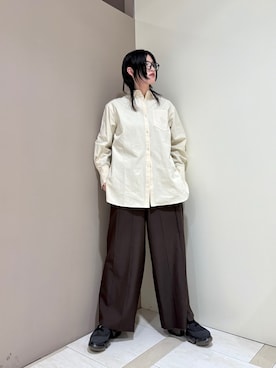 「grounds（グラウンズ）のアイテム」を使った、のぐさん（レディース・165cm）の冬コーディネート