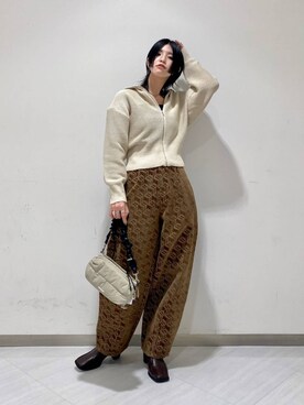 「アイテム（その他雑貨）」を使った、のぐさん（レディース・165cm）の秋コーディネート