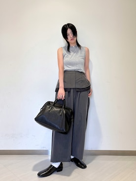 のぐさん（骨格ストレート・レディース・165cm）の夏コーディネート