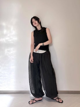 のぐさん（レディース・165cm）の夏コーディネート
