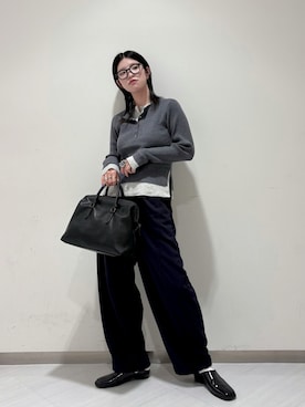 「ハンサムコーデ」｜のぐさん（レディース・165cm）の秋コーディネート