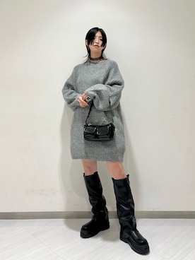 「SMELLY（スメリー）のアイテム」を使った、のぐさん（骨格ストレート・レディース・165cm）の秋コーディネート