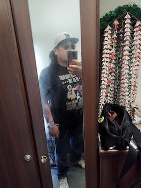 「アイテム（デジタル腕時計）」を使った、かばでぃさん（メンズ・173cm）の秋コーディネート