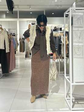 モエカさん（レディース・165cm）の秋コーディネート