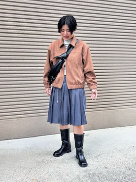 モエカさん(レディース・165cm)の冬コーディネート