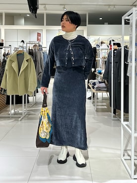 モエカさん（レディース・165cm）の冬コーディネート