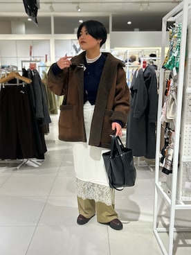 モエカさん（レディース・165cm）の冬コーディネート